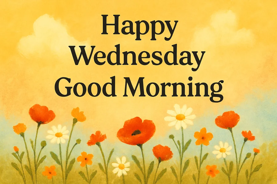 Happy Wednesday Good Morning