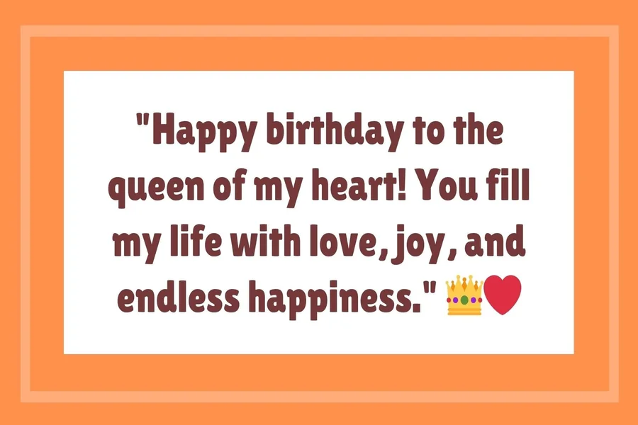 Happy birthday queen quotes in English
