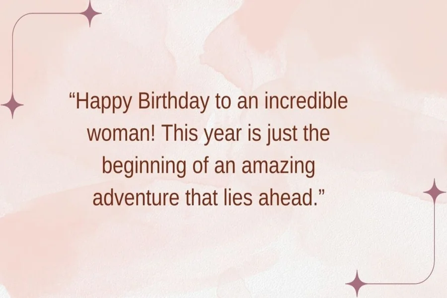 Special woman birthday wishes