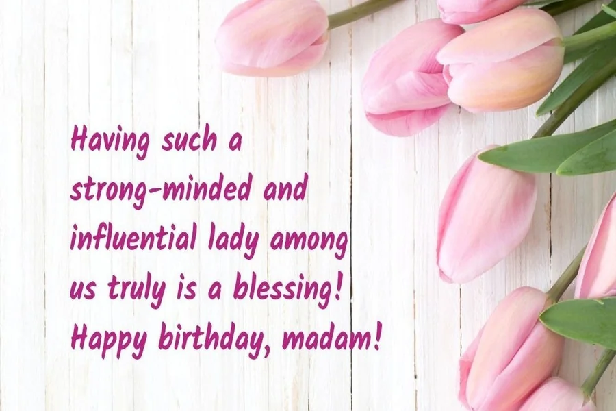 Strong Woman Birthday Wishes