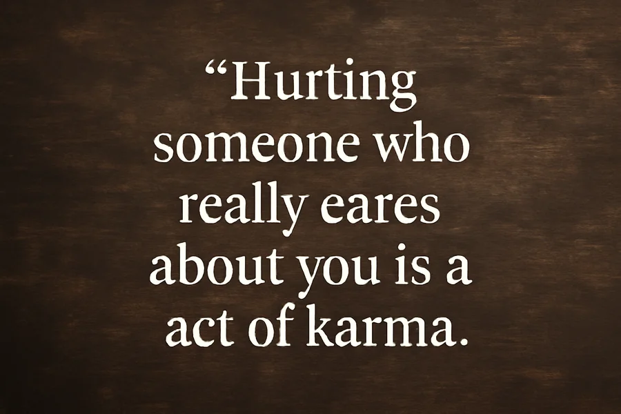 hurt karma quotes